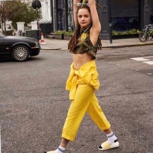 Urban outfitters Vans yellow utility jumpsuit